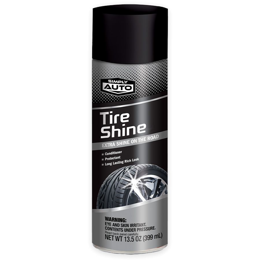 12 Pieces of Simply Auto Tire Shine Foam Spray 13.5 Oz (400 Ml).