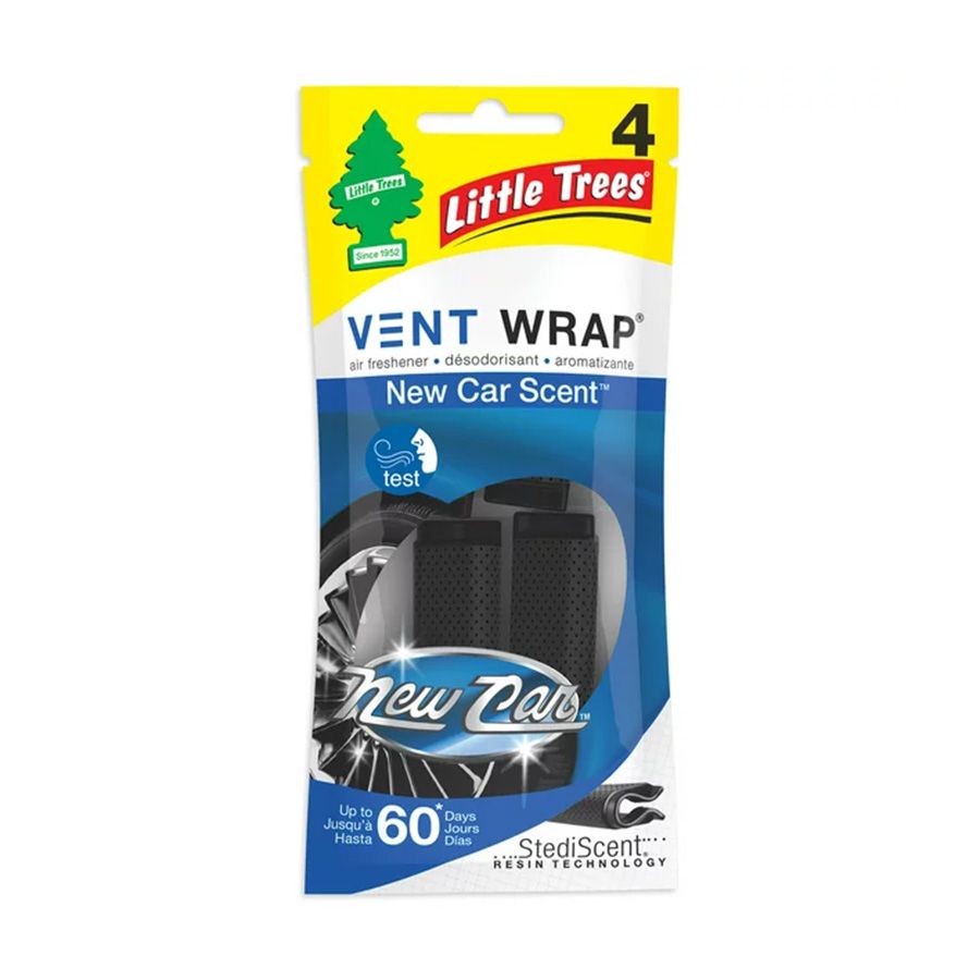 4 pieces of Little Tree 4 Ct Vent Wrap New Car