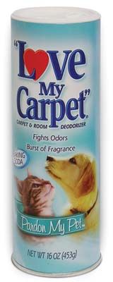 12 pieces of Love My Carpet Air Fresheners 17 Oz Pardon My Pet