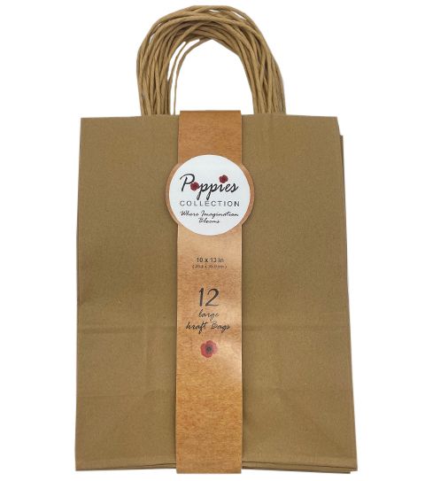 Brown Tags with Jute - 12 Piece