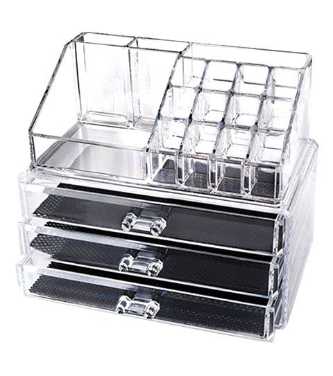 12 Pieces of Acrylic Cosmetic Storage