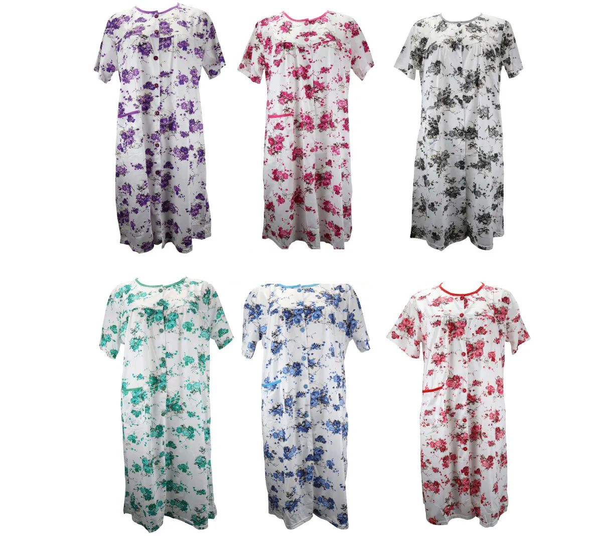 24 Pieces of Woman Floral Print Gown