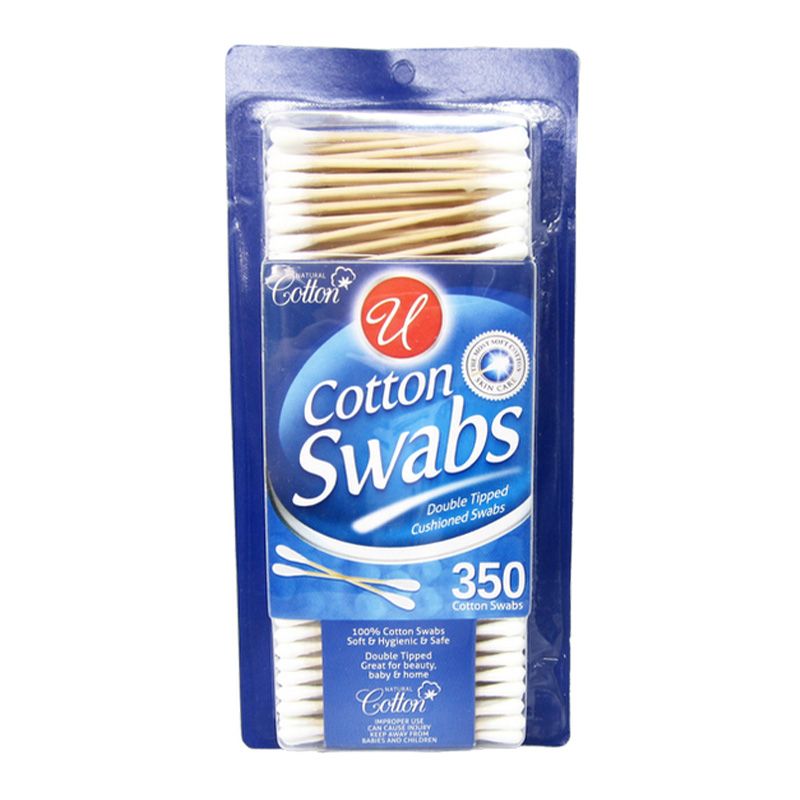 48 Pieces of 350ct Wooden Cotton Swab