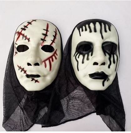 12 Pieces Halloween Masks - Halloween