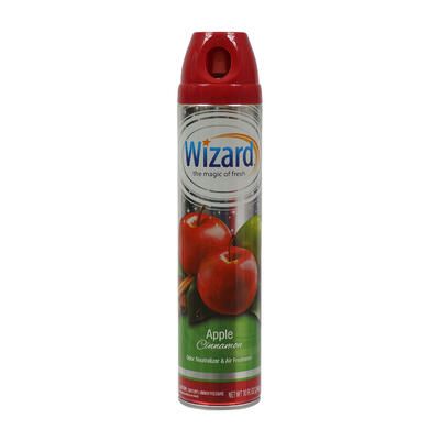 12 Pieces of Wizard 10oz Apple Cinnamon Air Freshener