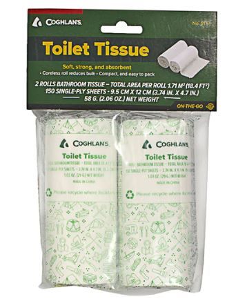 6 Pieces of Coghlan's Toilet Tissue - Pack Of 2