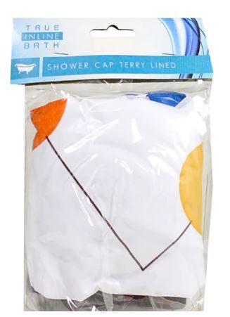 36 Pieces of Terry Lined Shower Cap