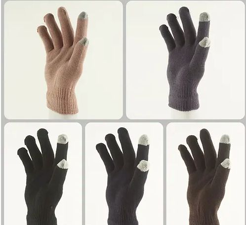 36 Pieces of Men's Winter Fleece Gloves Touchscreen