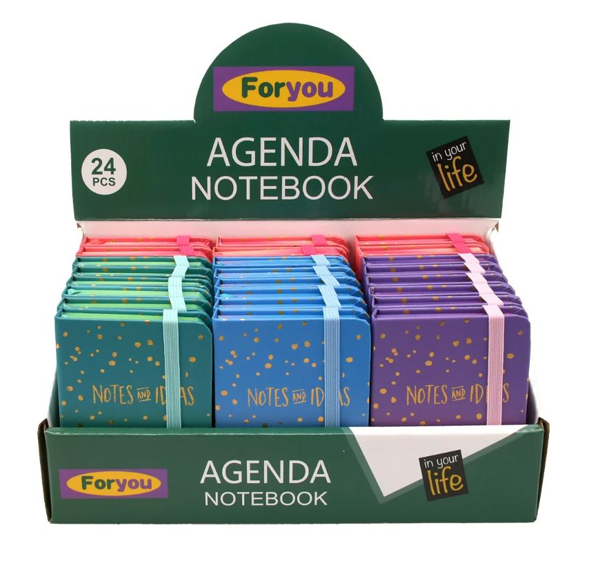 48 Pieces of "notes And Ideas" Agenda Notebook