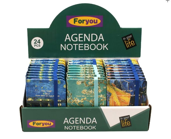48 Pieces of "van Gogh" Agenda Notebook