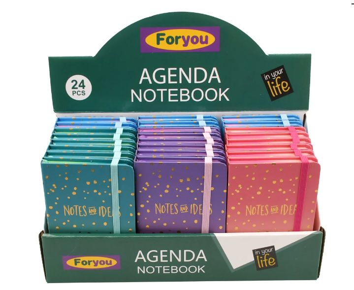 48 Pieces of "notes And Ideas" Agenda Notebook