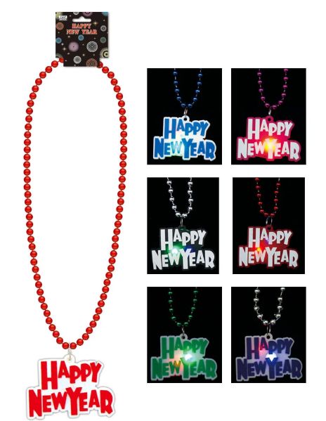 36 Pieces of Led New Year Necklace