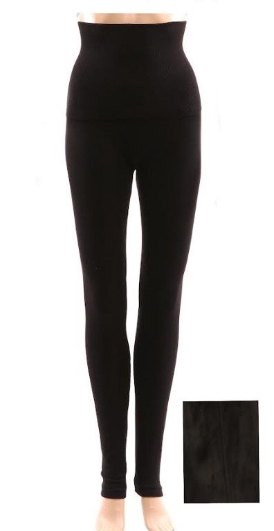 36 Pieces of Women's Fleece Lined High Waisted Leggings