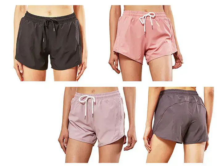 36 Wholesale Womens Assorted Track Shorts