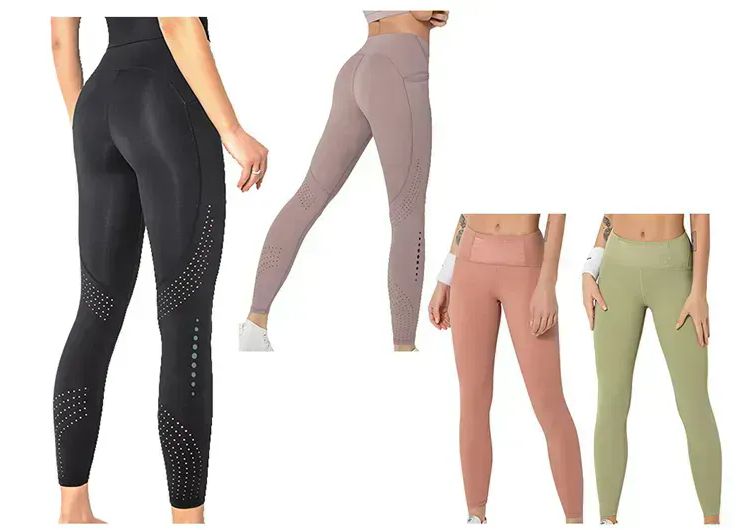 36 Wholesale Womens Assorted Jeweled Yoga Pants