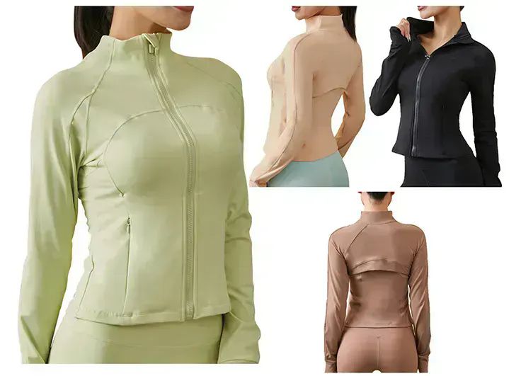 36 Pairs of Womens Assorted Zip Up Yoga Jacket