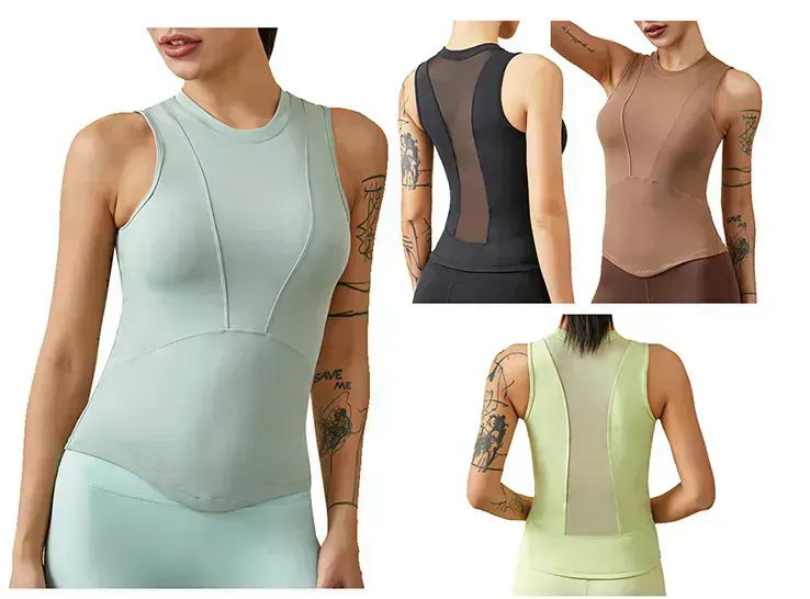 36 Pairs of Womens Assorted Sleeveless Workout Yoga Tank Top