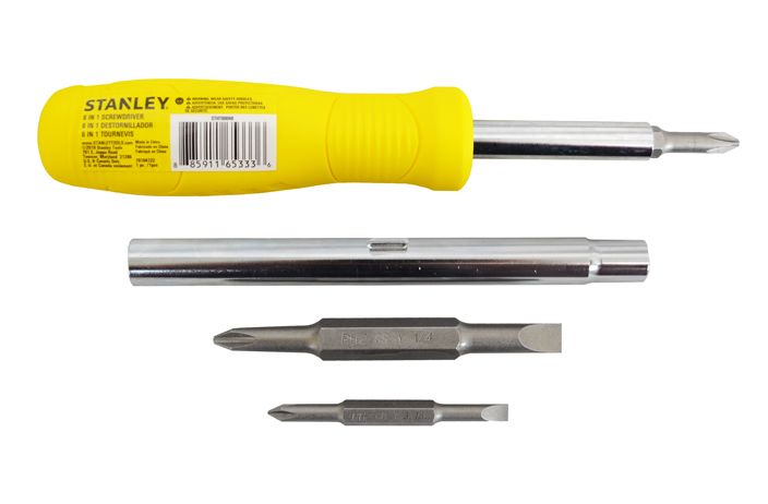 24 Pieces of Stanley Screwdriver (6-IN-1)
