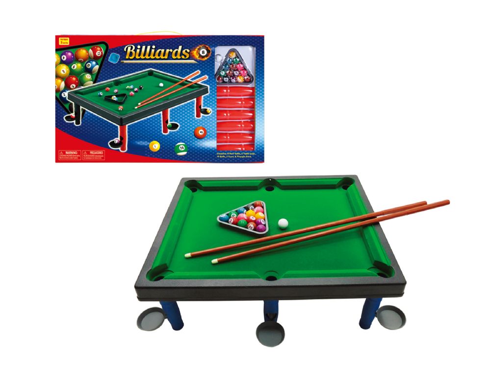 18 Wholesale 15.75" Billiards Table 25 Pcs Complete Play Set Large Size