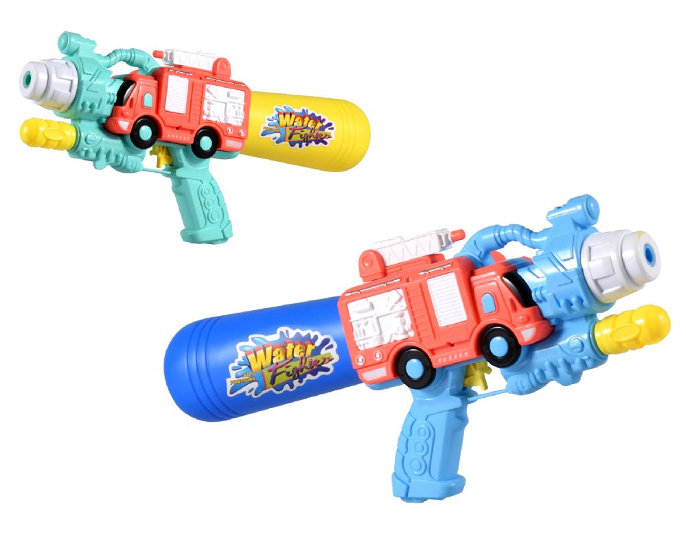 36 pieces of 15" Water Blaster Rescue Truck (2 Asstd. Colors) Large Size 