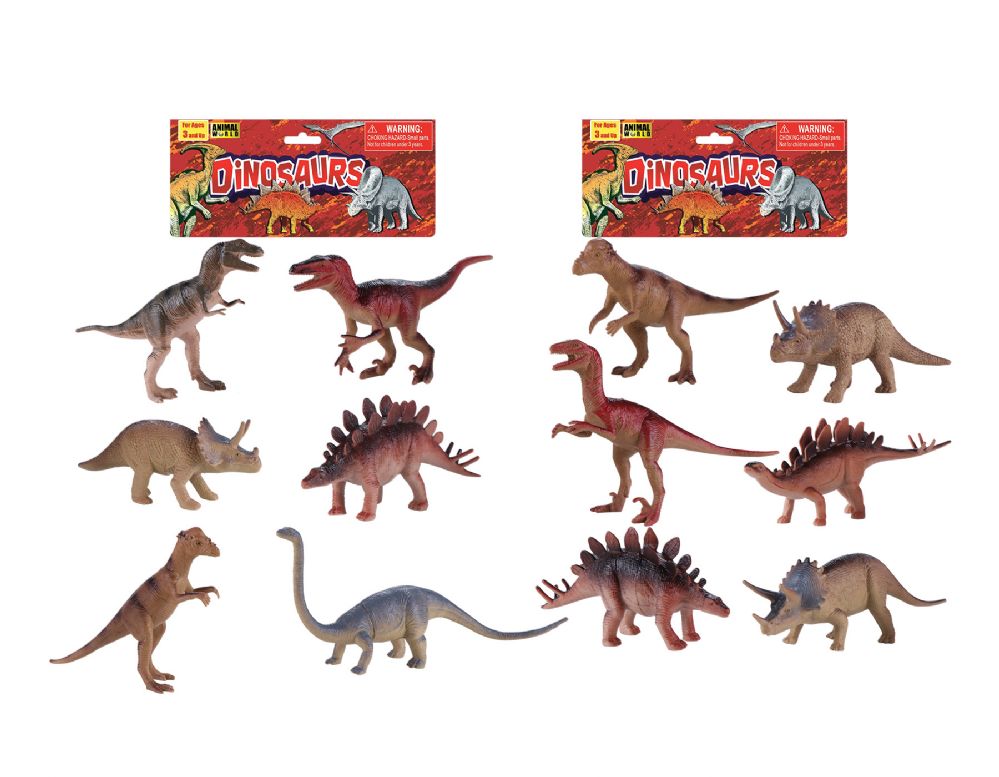 48 pieces of 6 - 7" Dinosaurs Play Set (6 Pcs Set)