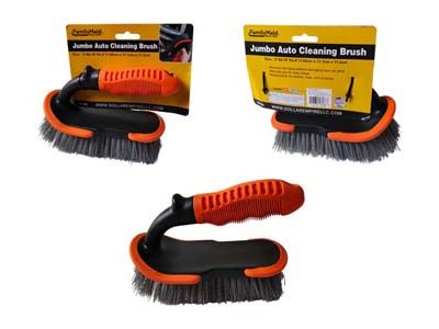 24 Pieces of Jumbo Auto Cleaning Brush In Orange And Black