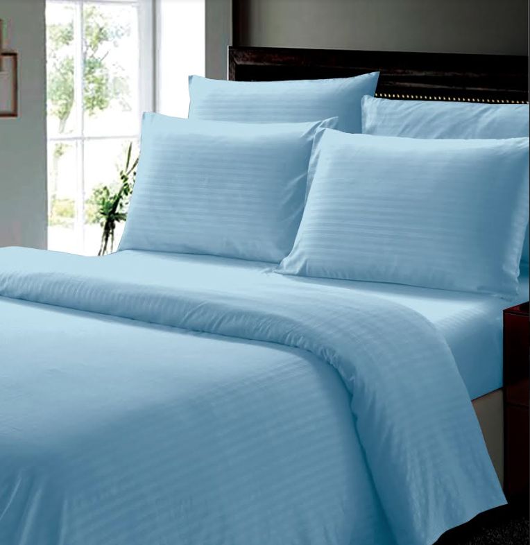 6 Pieces of 4 Piece Sheet Set Twin Size In Blue