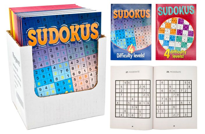 24 Pieces of Sudoku Puzzle Book (64 Pg)