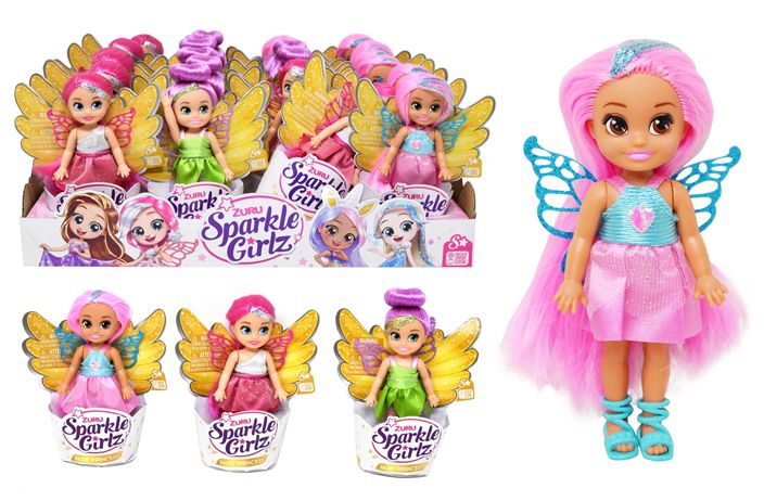 24 Wholesale Zuru Sparkle Girlz Doll (fairy)