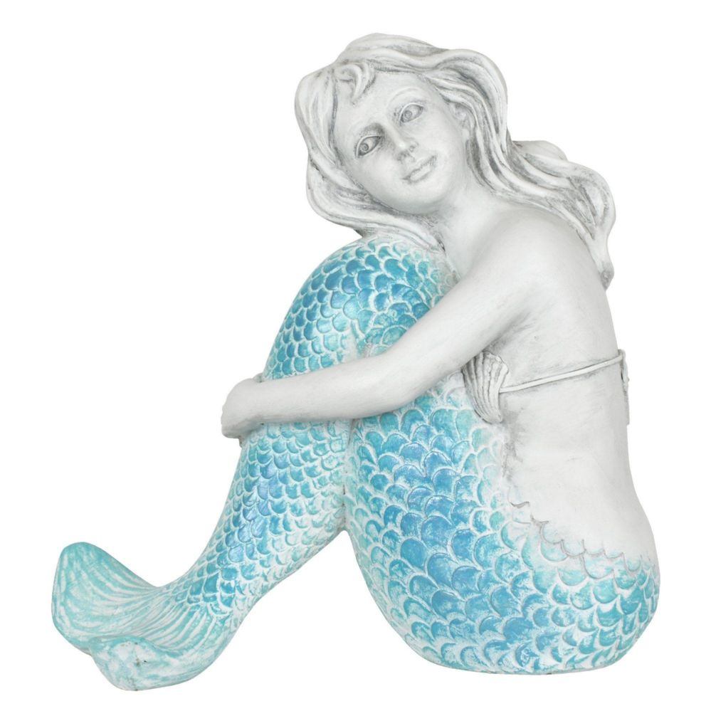 2 Wholesale Ms Tabletop Mermaid Figure Decor C/p 2