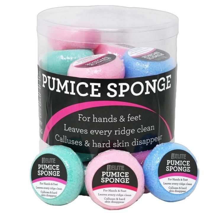 144 Pieces of Round Pumice Sponge C/p 144