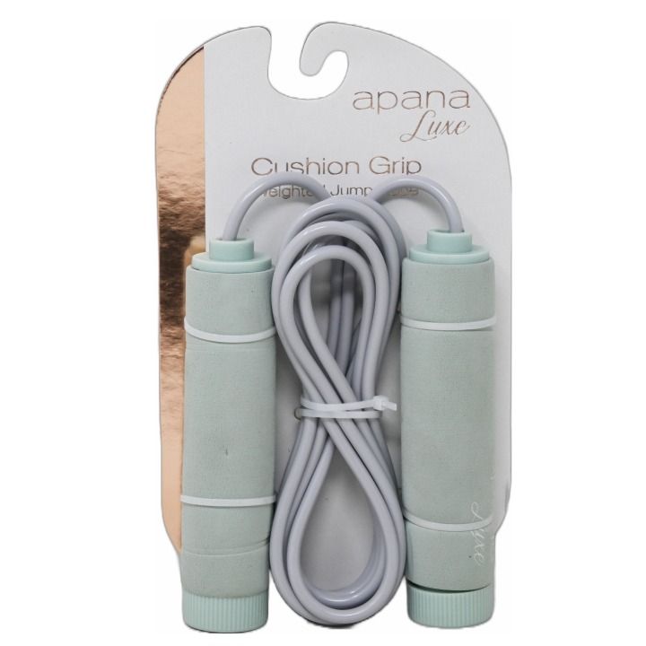 36 Wholesale Glacier Blue/cement Stone Weighted Jump Rope C/p 36