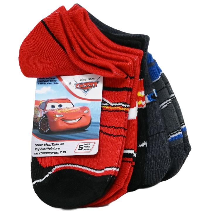 60 Pieces of 5pk Cars 3 Nice Ride Ns Socks Size 4-6 C/p 60