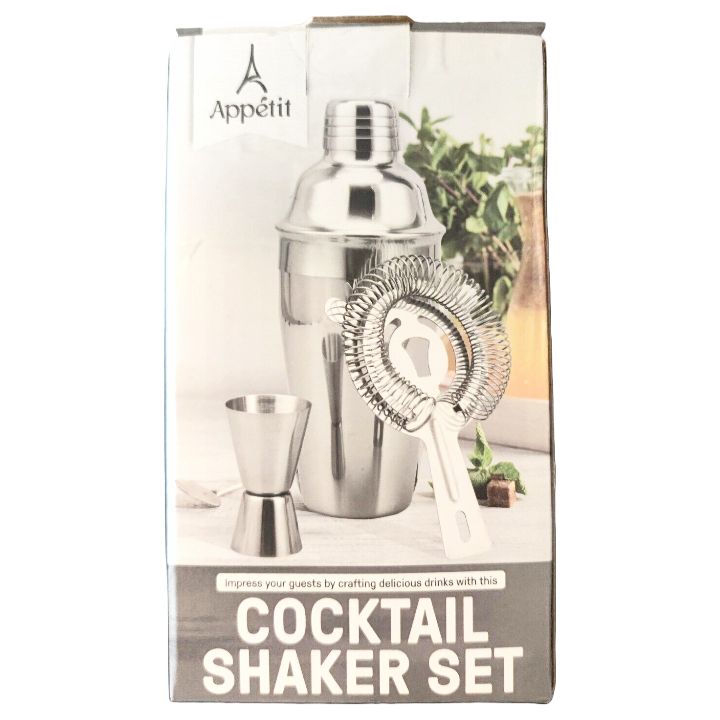 24 Pieces of Cocktail Shaker Mix C/p 24