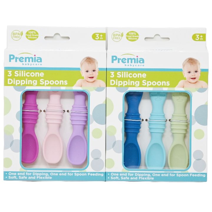 36 Pieces of 3pk Premia Asst Silicone Dipping Spoons 2-Asst Sets, Vendor #rcx222149 C/p 36