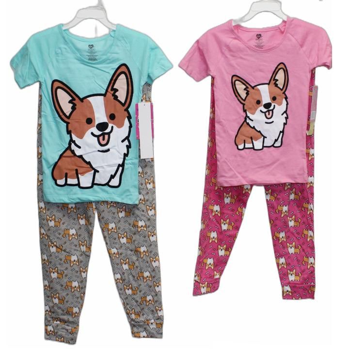 24 Pieces of 2pc Indog In Girls Sleep Set (2 Asst Prints -Size: 2t,3t,4t) C/p 24