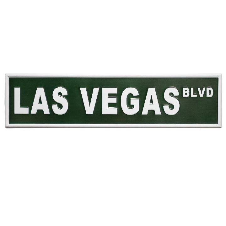 8 Wholesale 32 Inx8 In Embssd Las Vegas Blvd Metal Wall Sign C/p 8