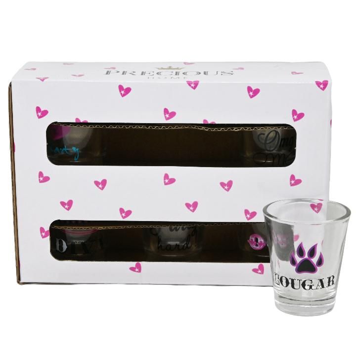 12 Pieces of 6pc 1.7oz Girls Nite Out Shot Glass Set C/p 12