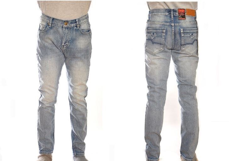 12 Pieces of Men's Fashion Stretch Denim Jeans Pack A