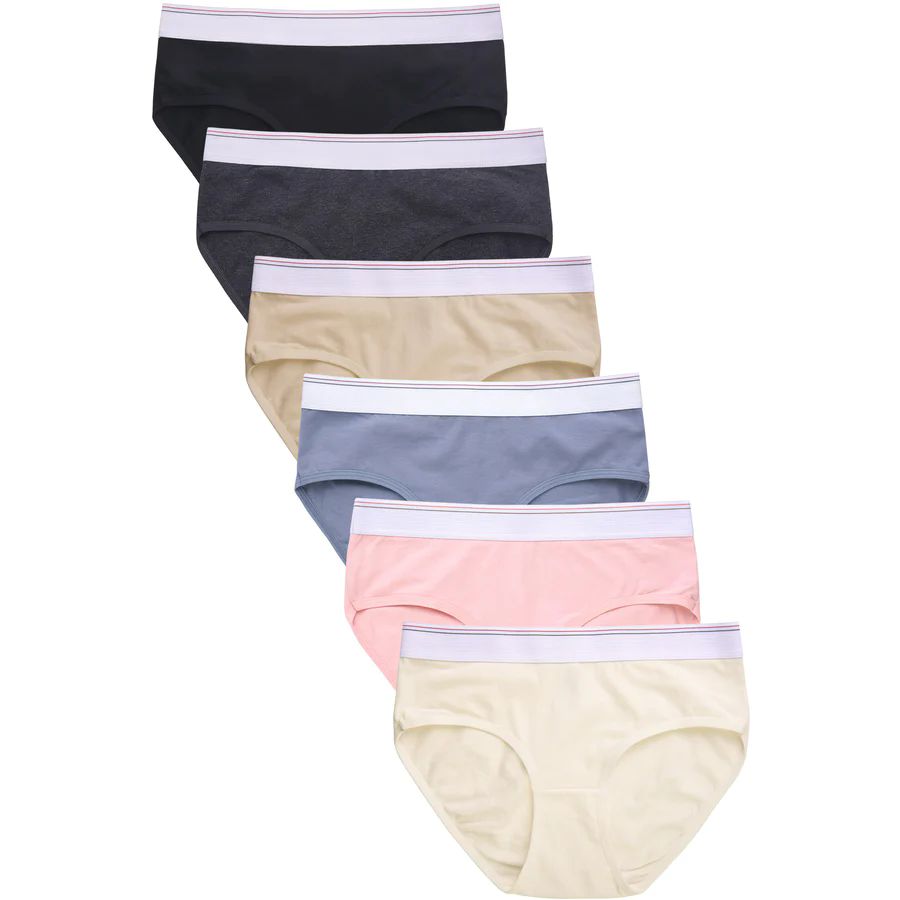 432 Pieces Sofra Ladies Extended Cotton Bikini Panty - Womens Panties & Underwear