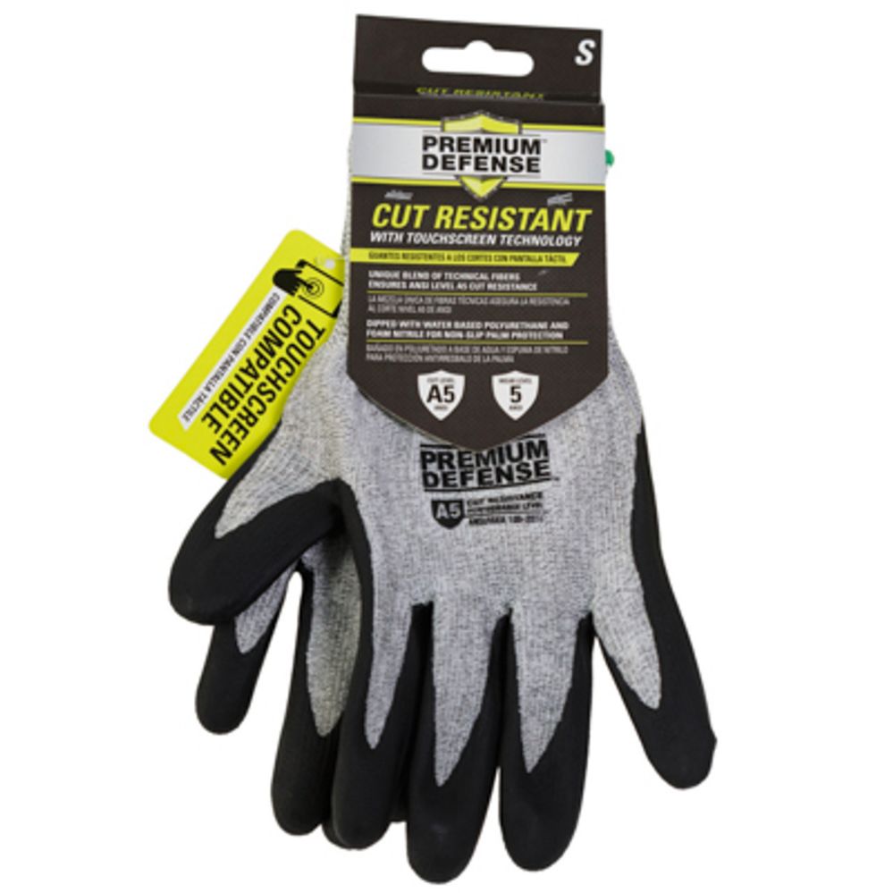 72 pieces of Gloves Premium Defense Cut Resistant Small W/touchscreen
