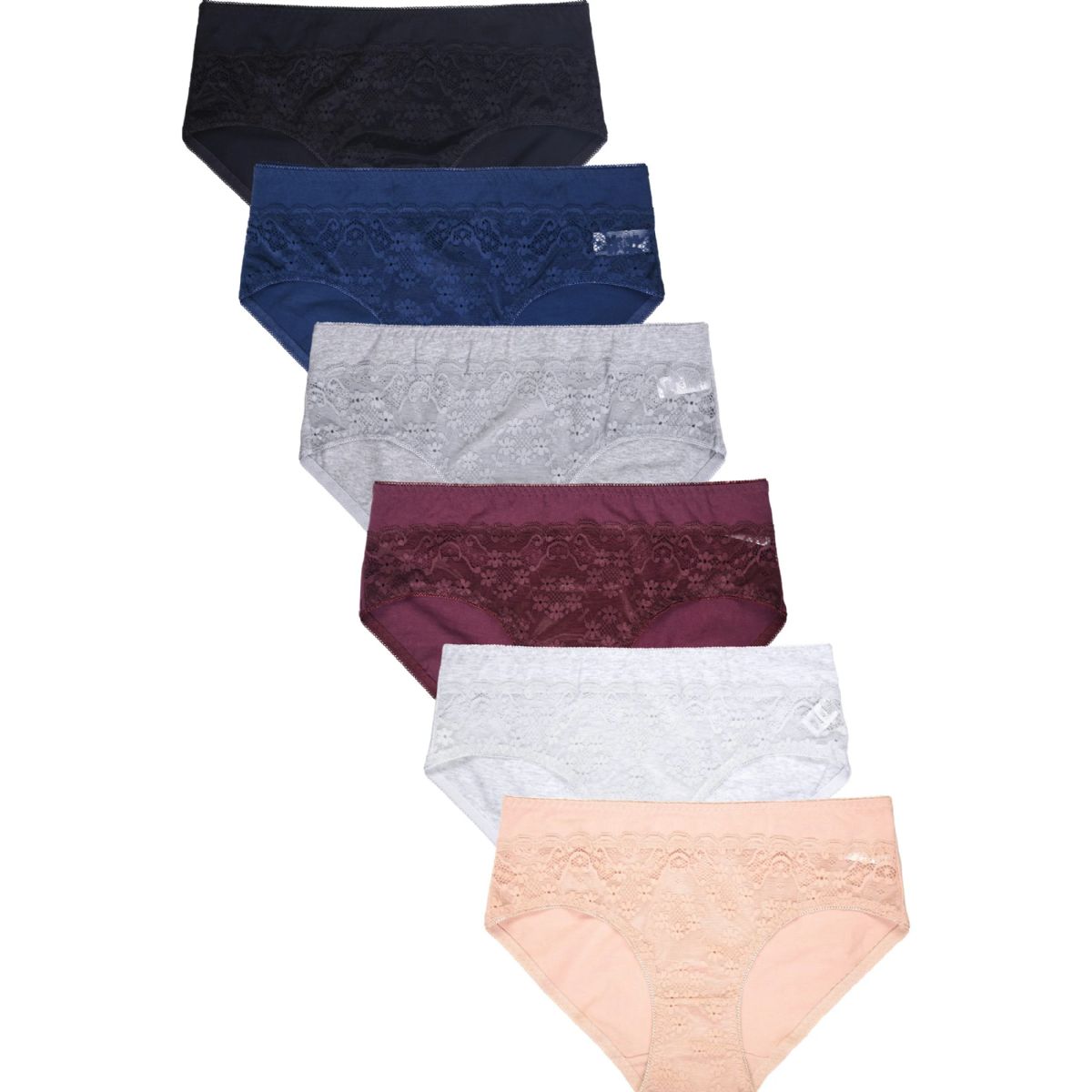 432 Pieces Sofra Ladies Cotton Bikini - Womens Panties & Underwear