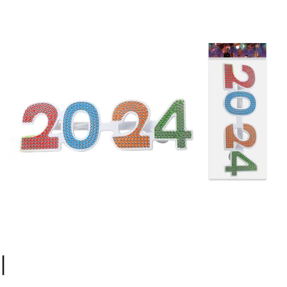 288 Pieces 2024 New Year Glasses - New Years