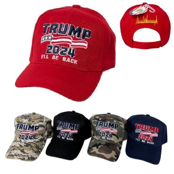 36 Wholesale Trump 2025 Hat I'll Be Back at