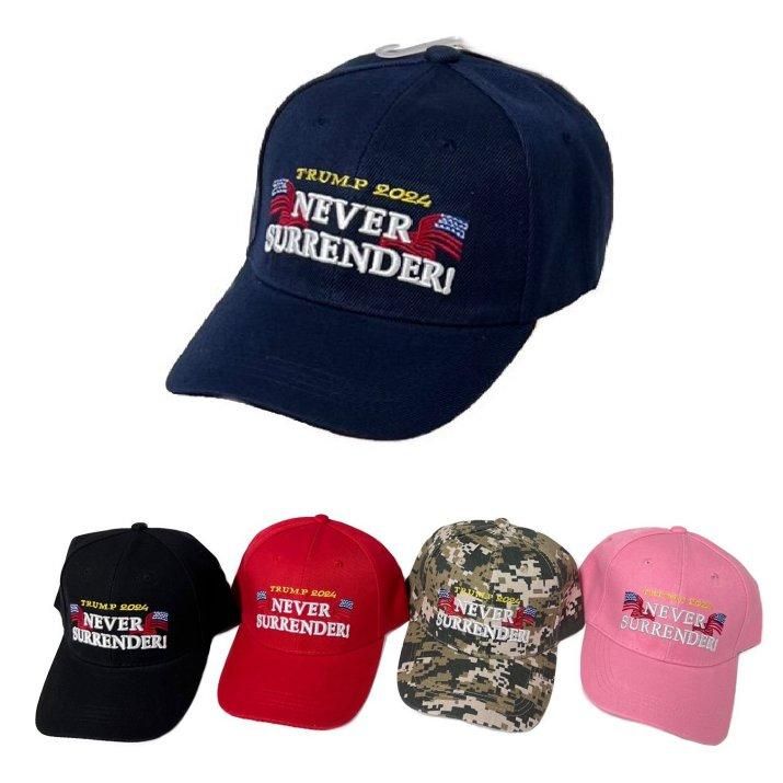 36 Wholesale Trump 2024 Hat Never Surrender at