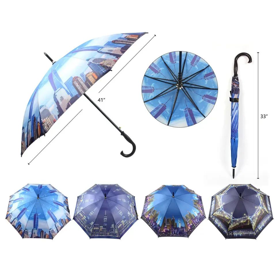 48 Pieces of 41 Inch New York Umbrella