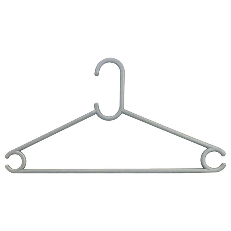 8 Pieces 16 Pack Grey Plastic Box Hangers - Hangers