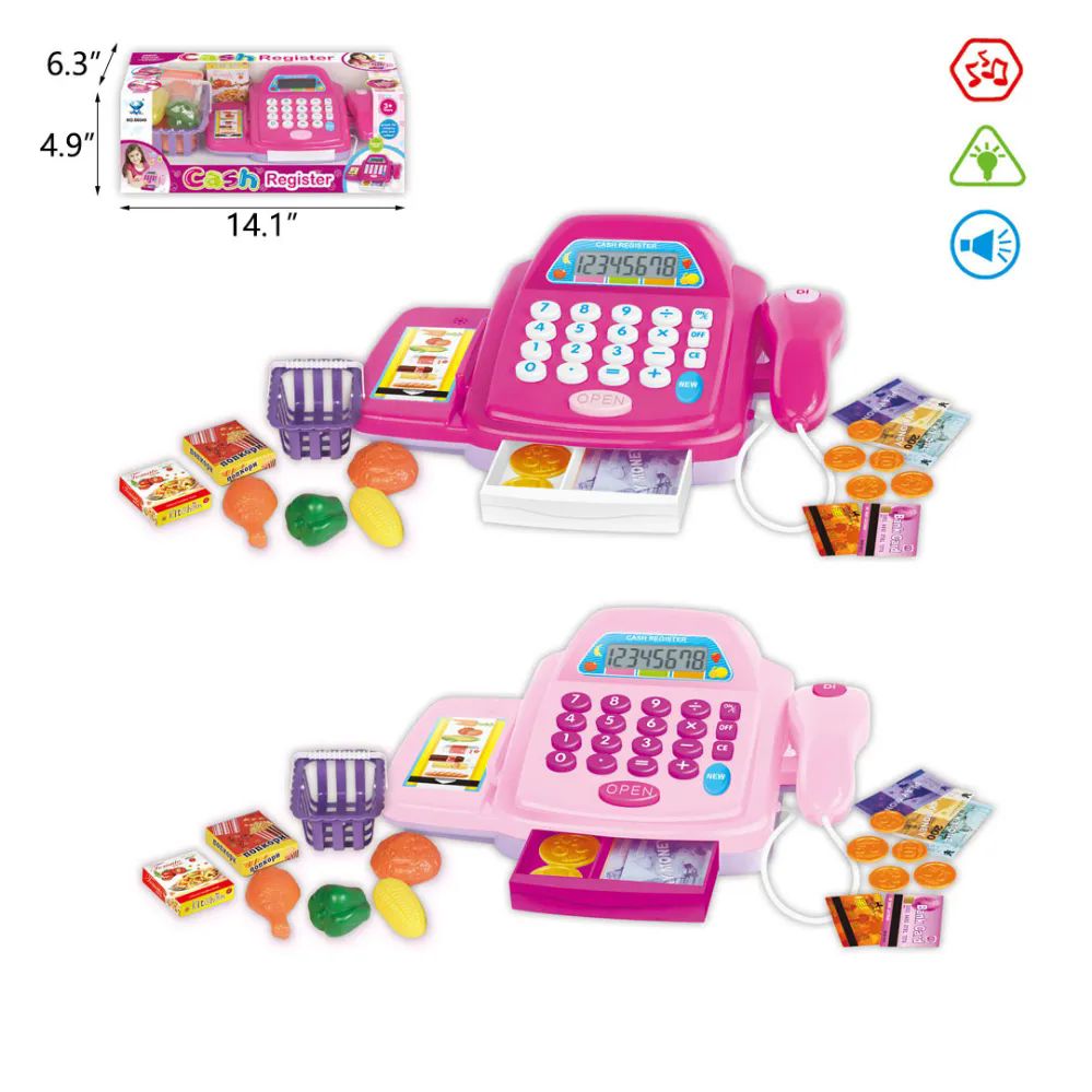 16 Pieces Cash Machine Toy Set 2 Color - Toy Sets