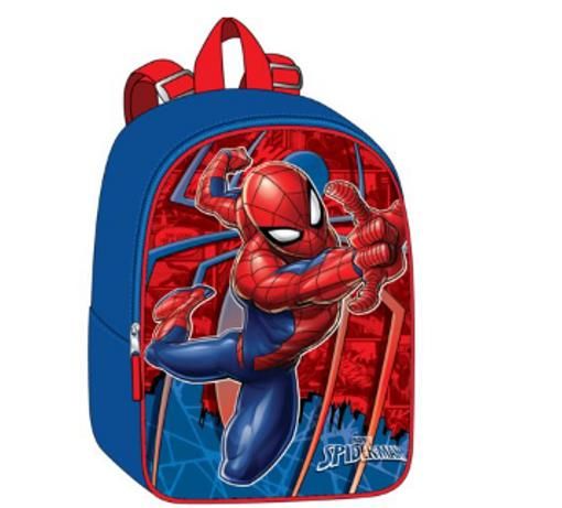 36 Pieces of Backpack - 11" Spiderman