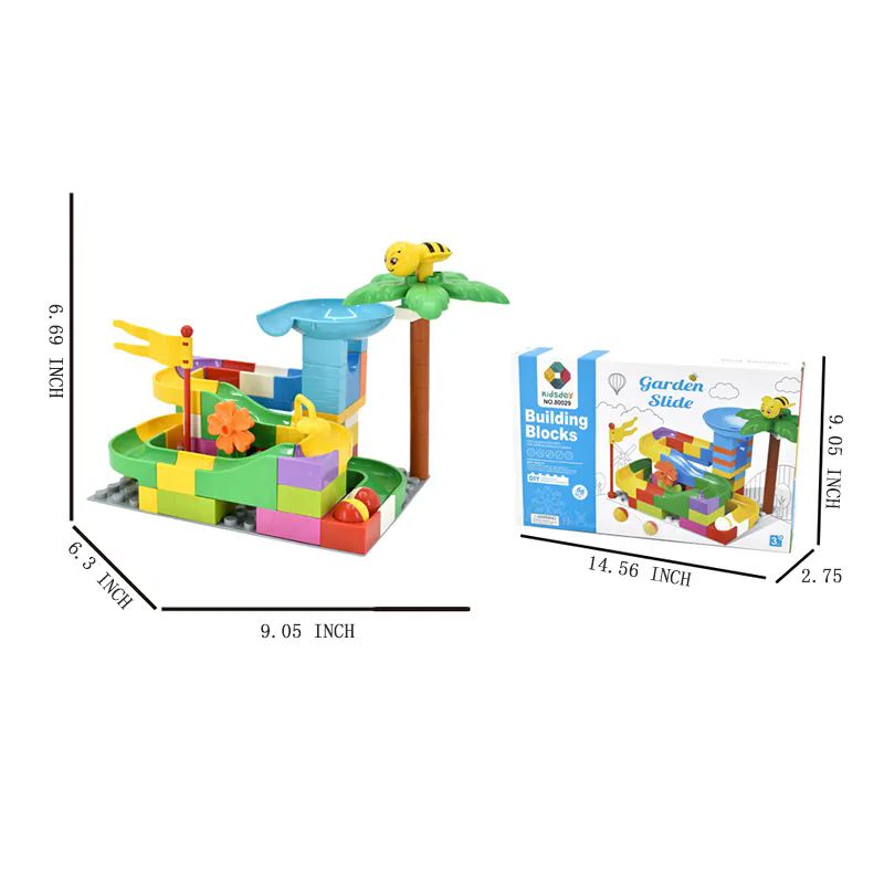 18 Pieces Diy Building Blocks (66pcs) - Toy Sets